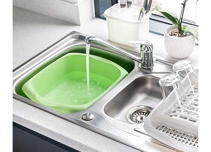 Addis Large Rectangular Washing Up Bowl, Mint, 38 x 32 x 14 cm 517265