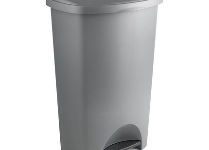 Addis 50 Litre Pedal Bin, Grey Metallic 518120