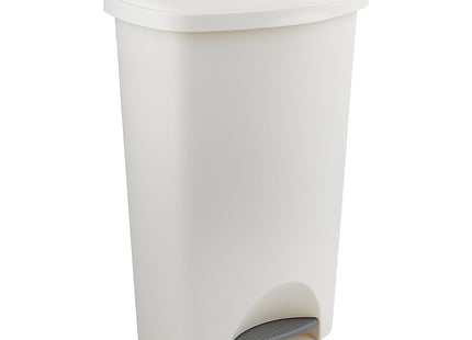 Addis Family Pedal Bin, Linen/Cream, 50 Litre