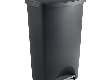 Addis Pedal Bin, Black, 50 Litre