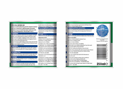 Rustins Small Job Gloss Paint Buckingham Green 250ml