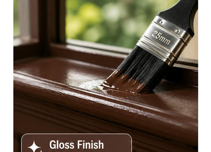 Rustins Small Job Gloss Paint Chocolate 250ml