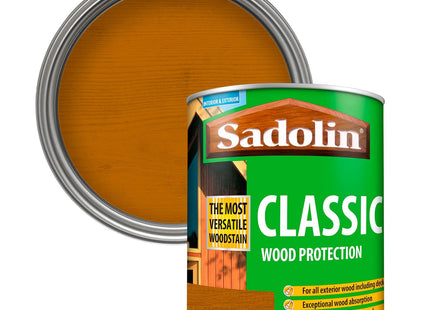 Sadolin Classic All Purpose Woodstain Heritage Oak 1 Litre