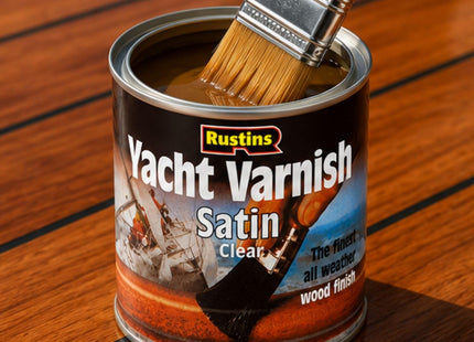 Rustins Yacht Varnish Satin 1 Litre
