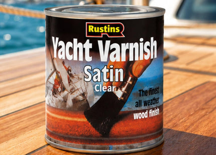 Rustins Yacht Varnish Satin 1 Litre
