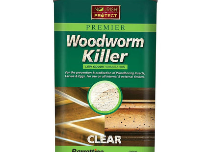 Barrettine 1 Litre Solvent Preserver Woodworm Killer