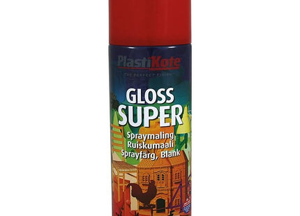 PlastiKote 400ml Super Spray Paint, Gloss Orange