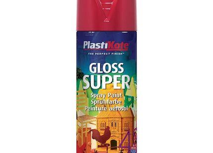 PlastiKote 1120 400ml Super Gloss - Bright Red
