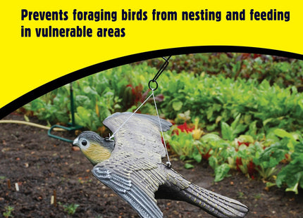 STV The Big Cheese Flying Falcon Decoy Lawns & Outdoor Area Wingspan 21 inches