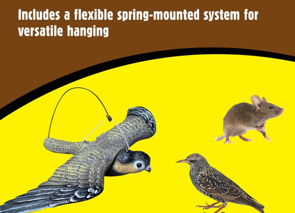 STV The Big Cheese Flying Falcon Decoy Lawns & Outdoor Area Wingspan 21 inches