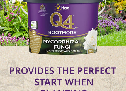 Vitax Mycorrhizal Fungi Q4 Rootmore, 2.5kg Tub