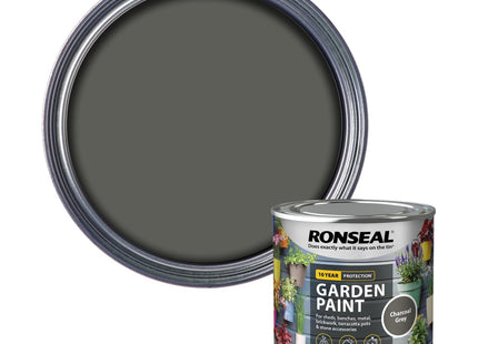 Ronseal Garden Paint Charcoal Grey 250ml