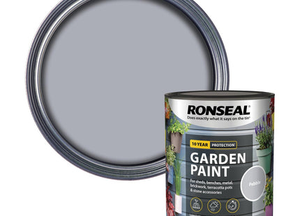 Ronseal Garden Paint, Pebble, 750ml RSLGPP750