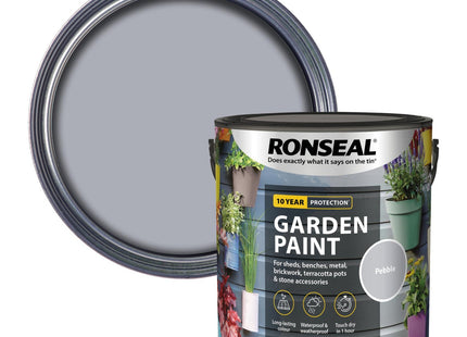 Ronseal Garden Paint Pebble 2.5 Litre [38510]