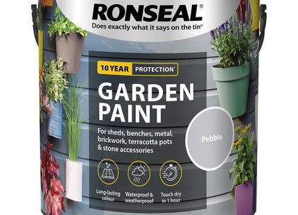 Ronseal Garden Paint Pebble 2.5 Litre [38510]