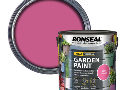 Ronseal Garden Paint Pink Jasmine 2.5 Litre [38513]