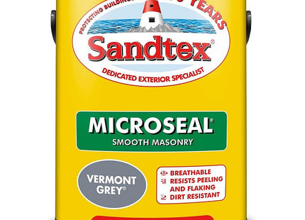 Sandtex Retail Ultra Smooth Masonry Vermont Grey 5 Litre