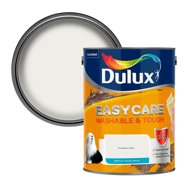 Dulux Retail Easycare Matt - Pure Brilliant White - 5 Litre