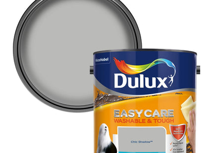 Dulux Easycare Washable & Tough Matt Emulsion Paint - Chic Shadow - 2.5 Litre