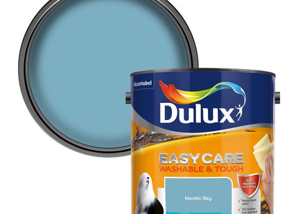Dulux Easycare Washable & Tough Matt Emulsion Paint - Nordic Sky - 2.5 Litre