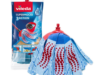 Vileda SuperMocio 3 Action Mop Replacement Head