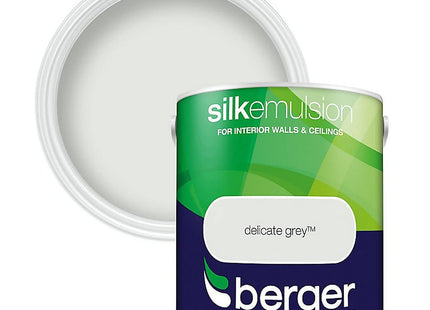 Berger 2.5 Litre Silk Emulsion Delicate Grey