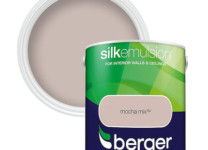 Berger 2.5 Litre Silk Emulsion Mocha Mix