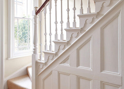Ronseal One Coat Stays Satin Paint, White, 2.5 Litre RSLOCSWSP25L