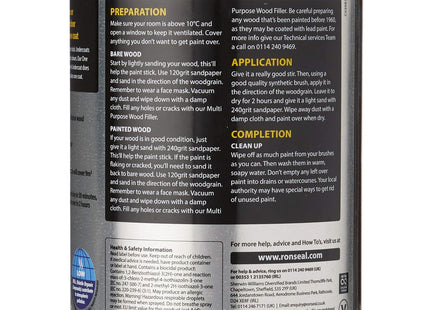 Ronseal One Coat Wood Primer and Undercoat 750ml