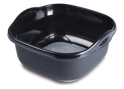 Addis Soft Touch Washing Up Bowl Black Metallic 8.5 Litre 516437