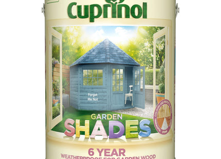 Cuprinol Garden Shades Paint for Gardens - Forget Me Not 5 Litre