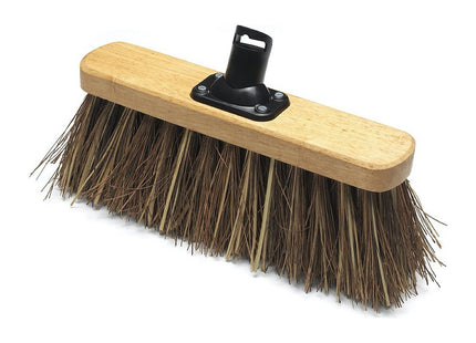 Addis Bassine Bristles Broom Head, Natural/Black, 7 x 32.5 x 20 cm 513877