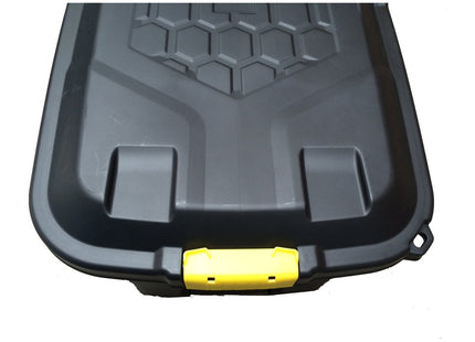 Strata The Buffalo Box - Extra Long Wheeled 145 Litre Plastic Mobile Storage Trunk, Toy Box, Garden, Tool Box