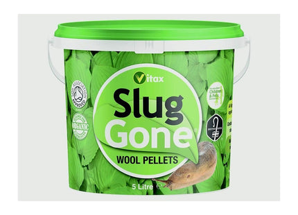 Vitax Ltd Slug Gone Natural Wool Barrier Pellets, 5 Litre