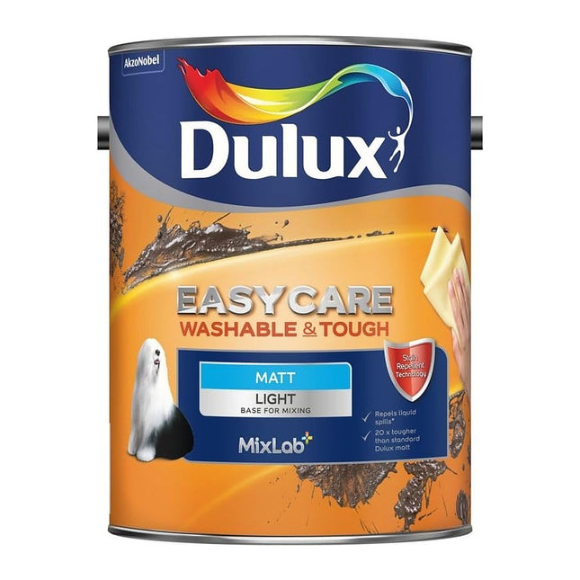 Dulux Easycare Base 5 Litre Light