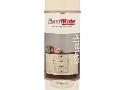 PlastiKote Chalk Finish Spray Old Hessian 400ml