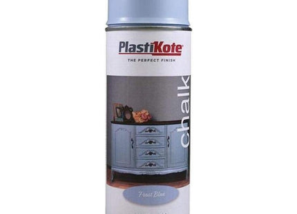 PlastiKote Chalk Finish Spray Frost Blue 400ml