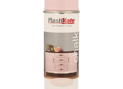 PlastiKote Chalk Finish Spray Pale Rose 400ml