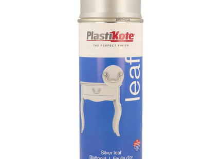PlastiKote The Perfect Finish Leaf Spray, 400ml, Silver+D3461: D3588