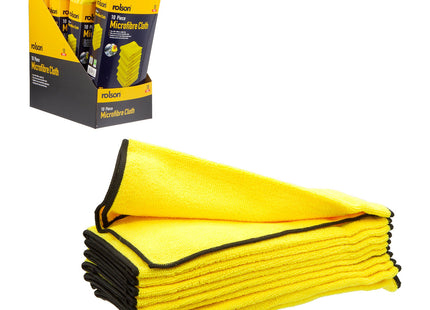 Rolson 42985 10 pc Micro Fibre Cloth