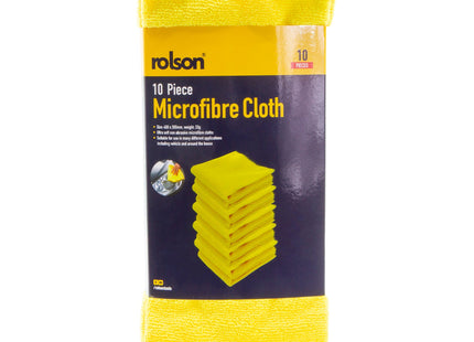 Rolson 42985 10 pc Micro Fibre Cloth
