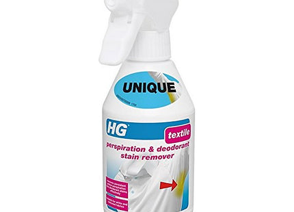 HG Perspiration Stain Remover Removes Sweat Marks from Clothing 250ml