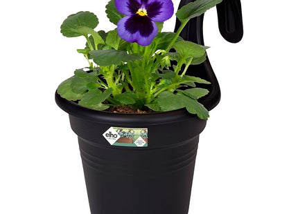 Elho Green Basics Easy Hanger Small Planter - Living Black