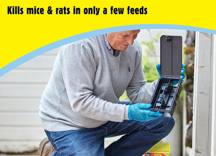 STV The Big Cheese All-Weather Bait Block 15 x, Weather-Resistant Pet Safe 10g