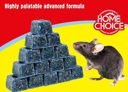 STV The Big Cheese All-Weather Bait Block 15 x, Weather-Resistant Pet Safe 10g
