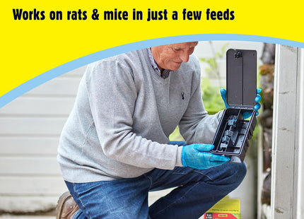 STV The Big Cheese All-Weather Rodent Block 30 x, Weather-Resistant Pet Safe 10g