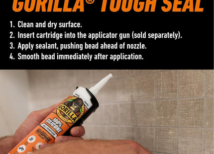 Gorilla Glue All Conditions Sealant Silicone White 295ml 1144010