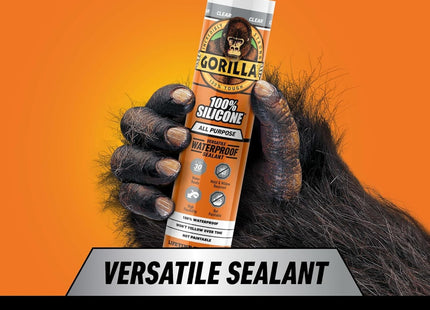 Gorilla Glue All Conditions Sealant Silicone Clear 295ml 1144111