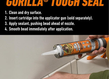 Gorilla Glue All Conditions Sealant Silicone Clear 295ml 1144111
