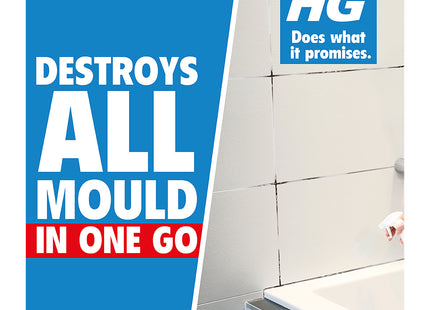 HG Mould Remover Foam Spray, Black Mould & Mildew Cleaner, Removes Stains - 500ml